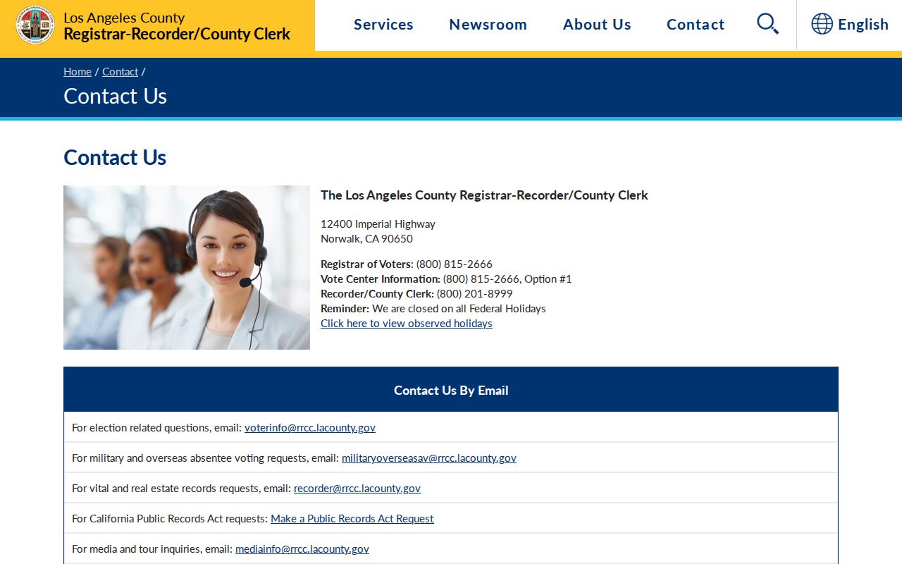 Lawndale neighbors recorder and elections contact reference