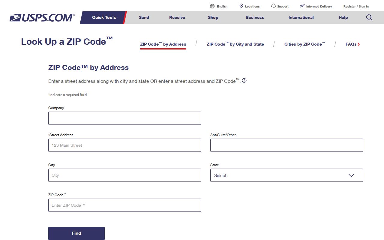 Lawndale ZIP code directory USPS address lookup